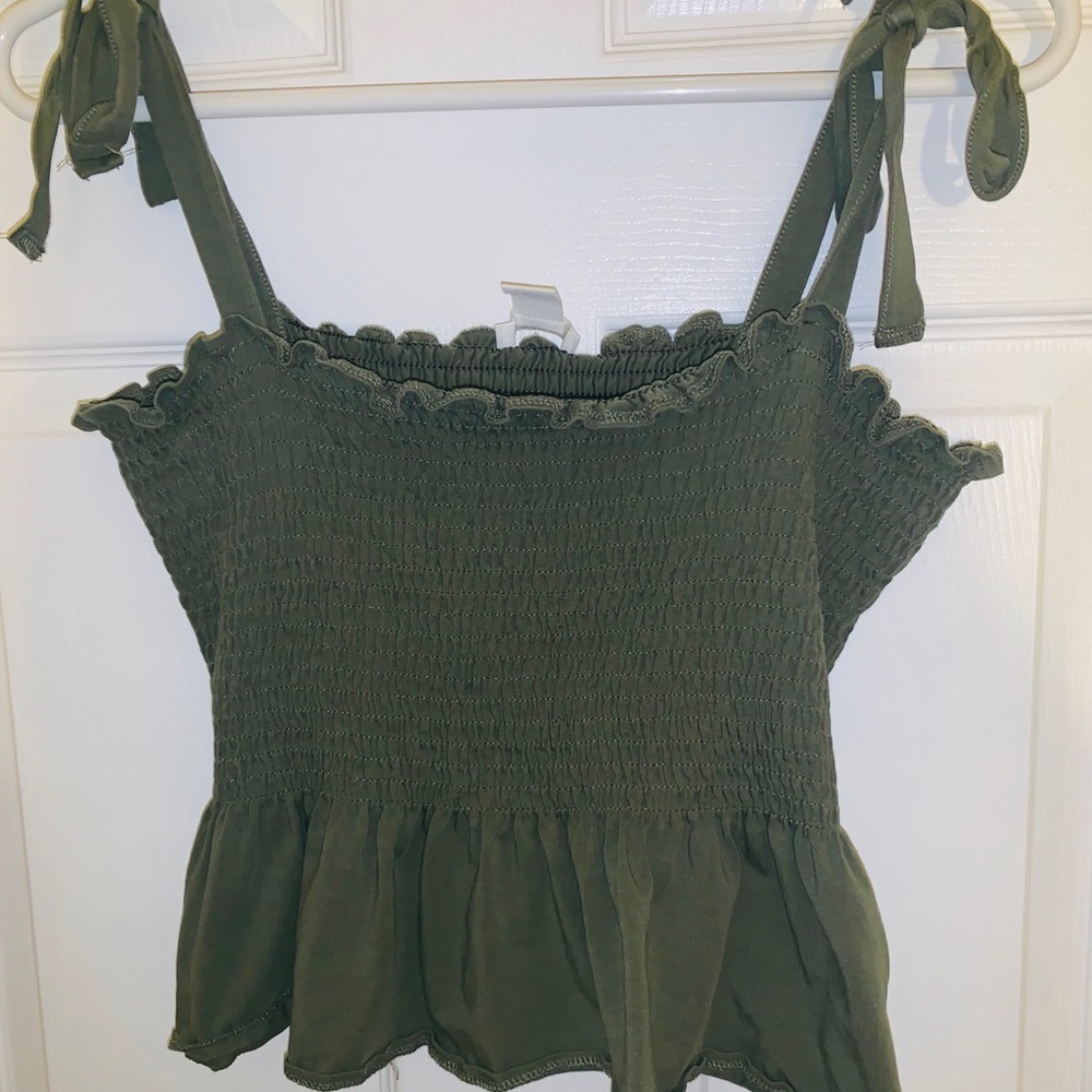 H&M Green Top